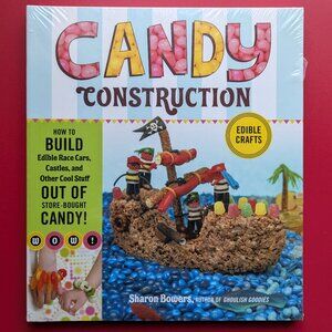NEW Candy Construction Edible Crafts Cookbook by Susan Bowers